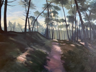 Matin d'hiver - Fontainebleau