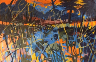 Lumière du couchant - Paysages